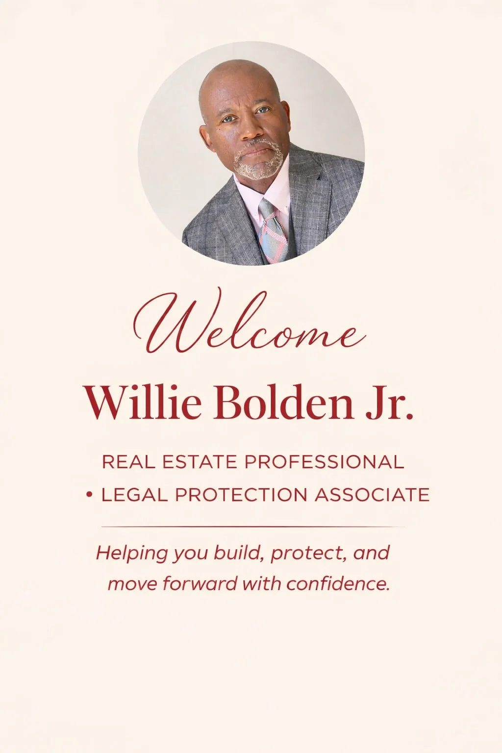 Welcome - Willie Bolden Jr.